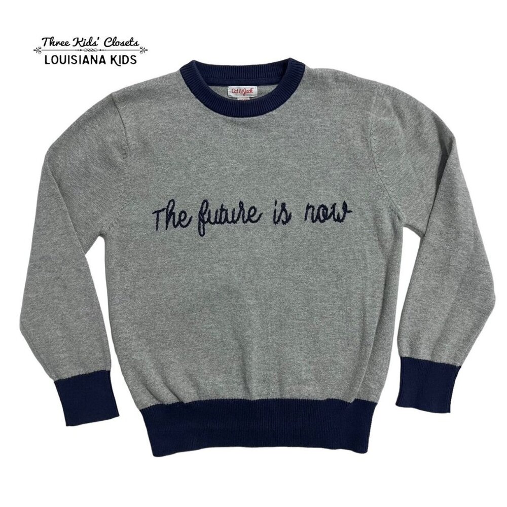 Cat & Jack M (8/10) The Future Is Now Sweater